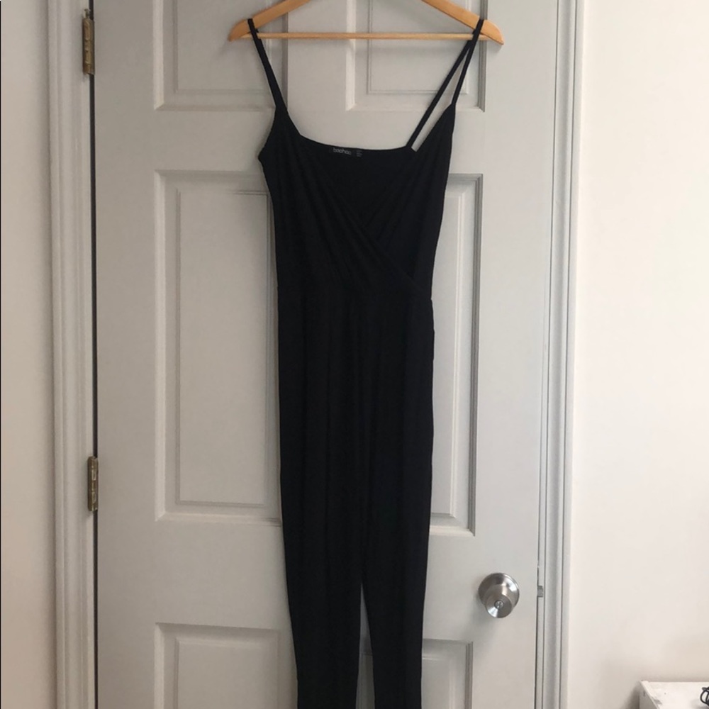 Boohoo Cross-Front Catsuit (Size 4)